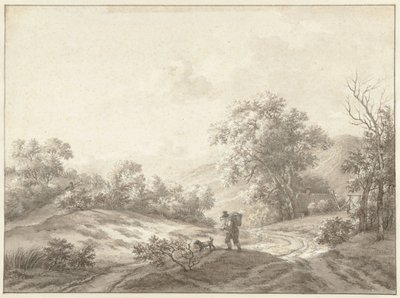 Dune Landscape near Kraantje Lek above Haarlem by Hermanus van Brussel